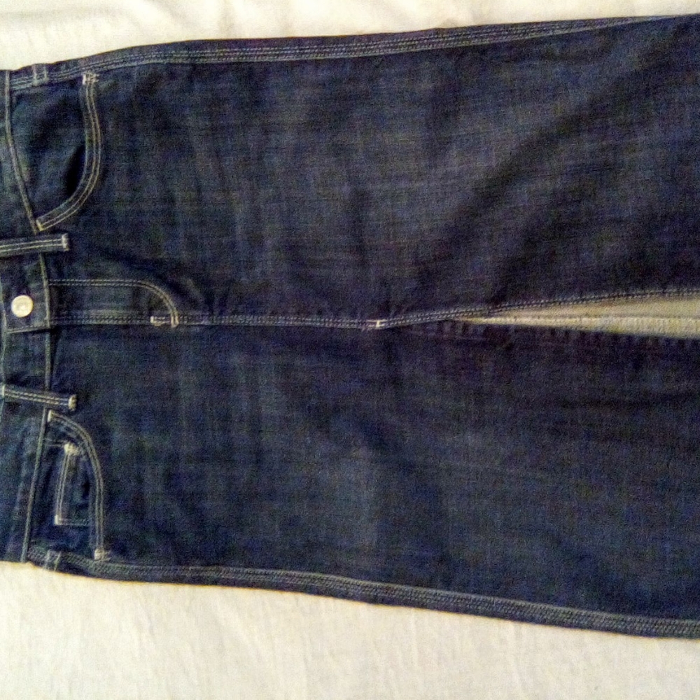 7 for all mankind, Colette skirt (jean) size 26 (sz 2 in women's)